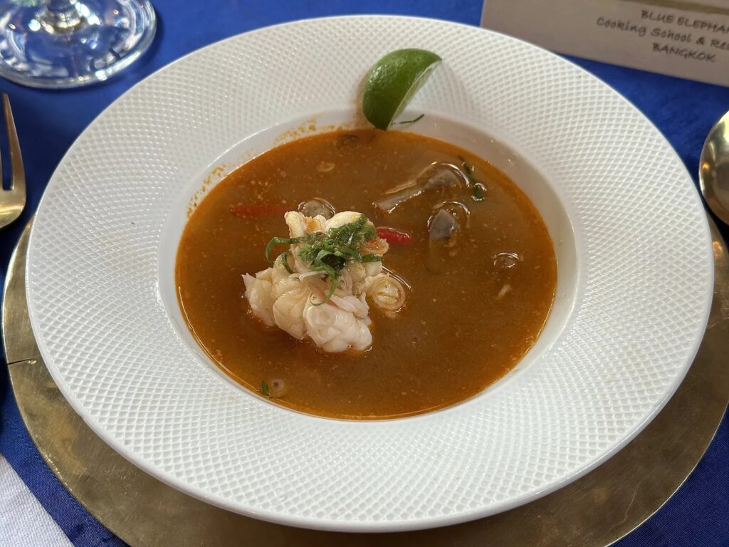 Tom yum soup with prawn — representative Thai dish photo