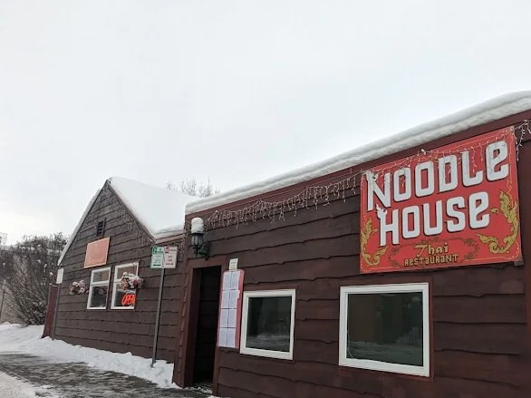 Noodle House restaurant storefront in Fairbanks, Alaska