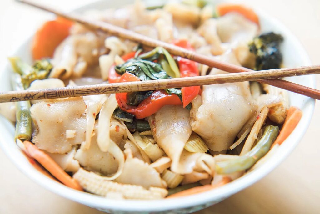 Drunken noodles — representative Thai dish photo