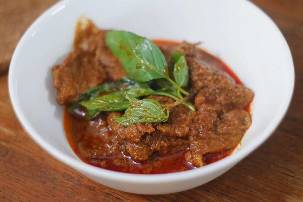 Panang curry — representative Thai dish photo