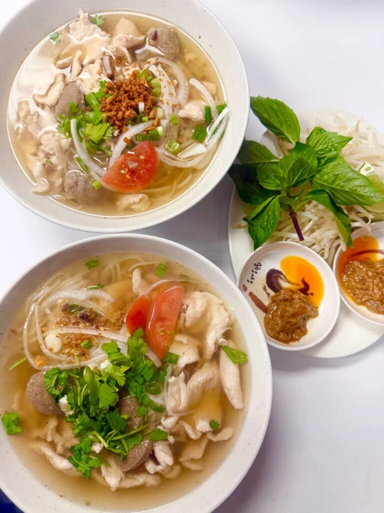 Bowl of noodle soup from Yes! Noodle Soup in Fairbanks